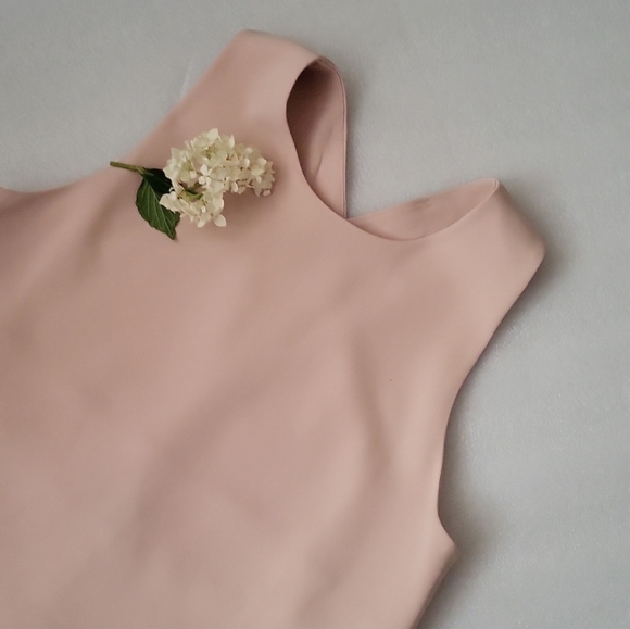 NWOT Theory Parieom Admiral Crepe Sleeveless Top - Picture 3 of 12